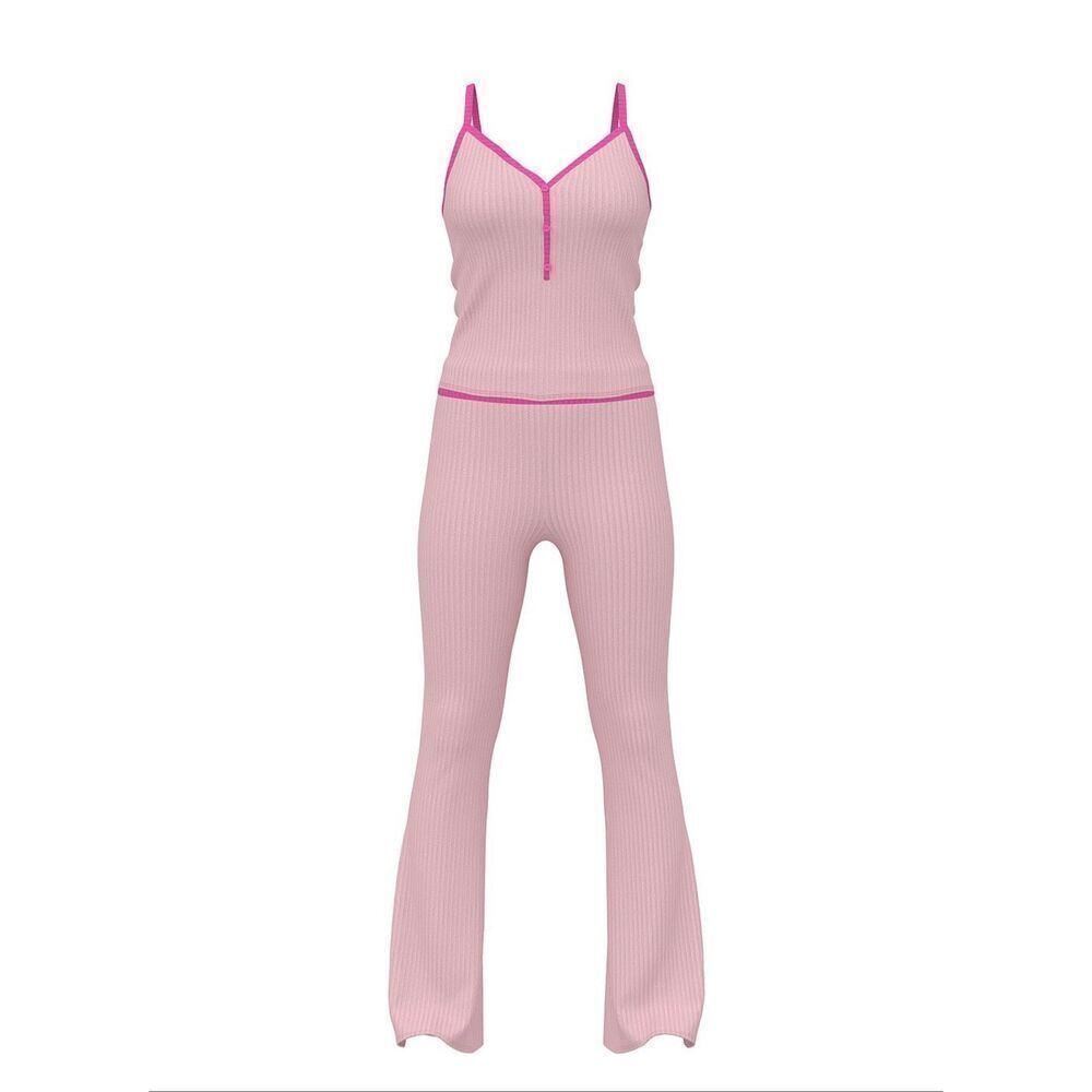 Victorias secret vs pink heavenly  pajama set pj’s  Sleep cami & pants XL NWT - Picture 3 of 7